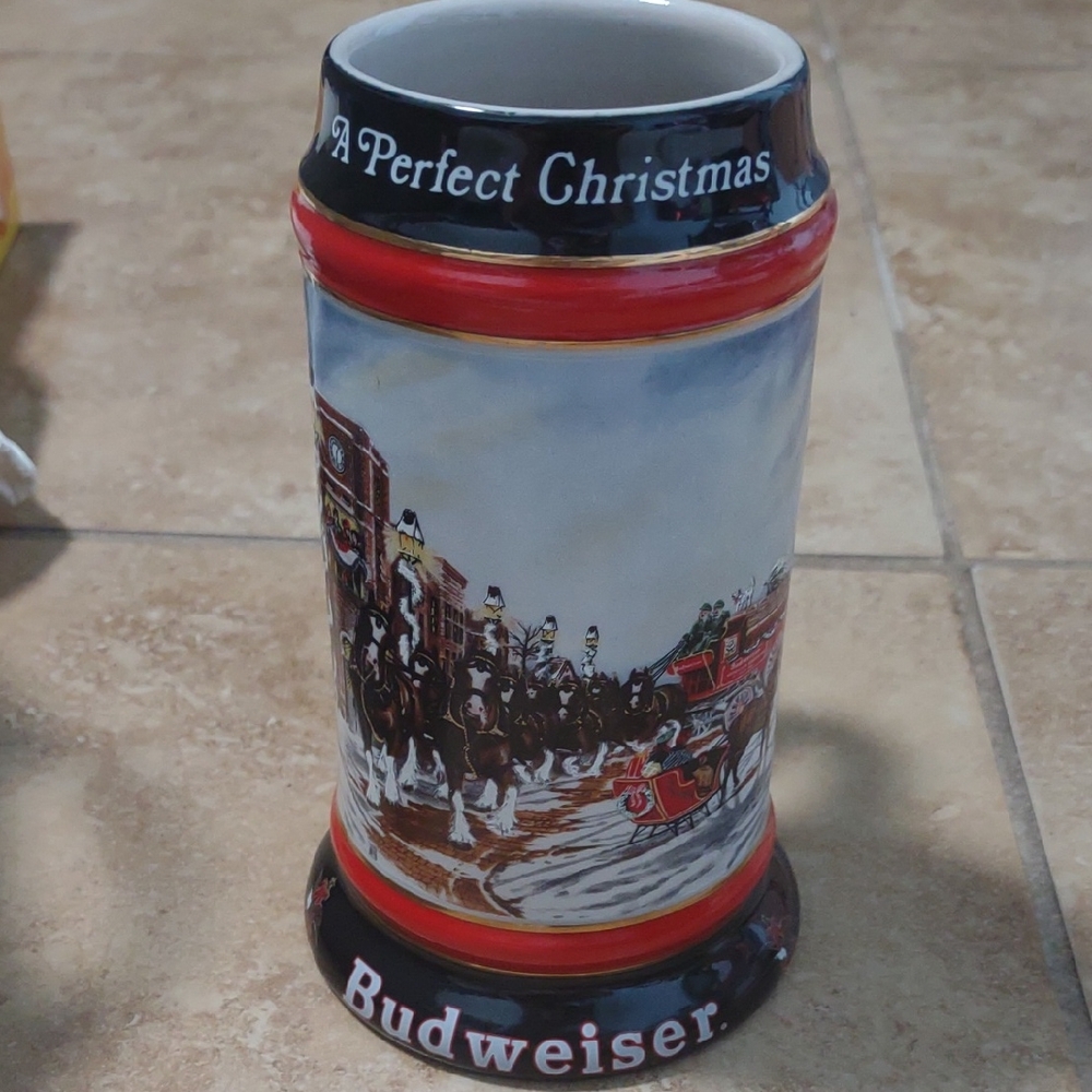 Budweiser Holiday Stein (Large Mug)